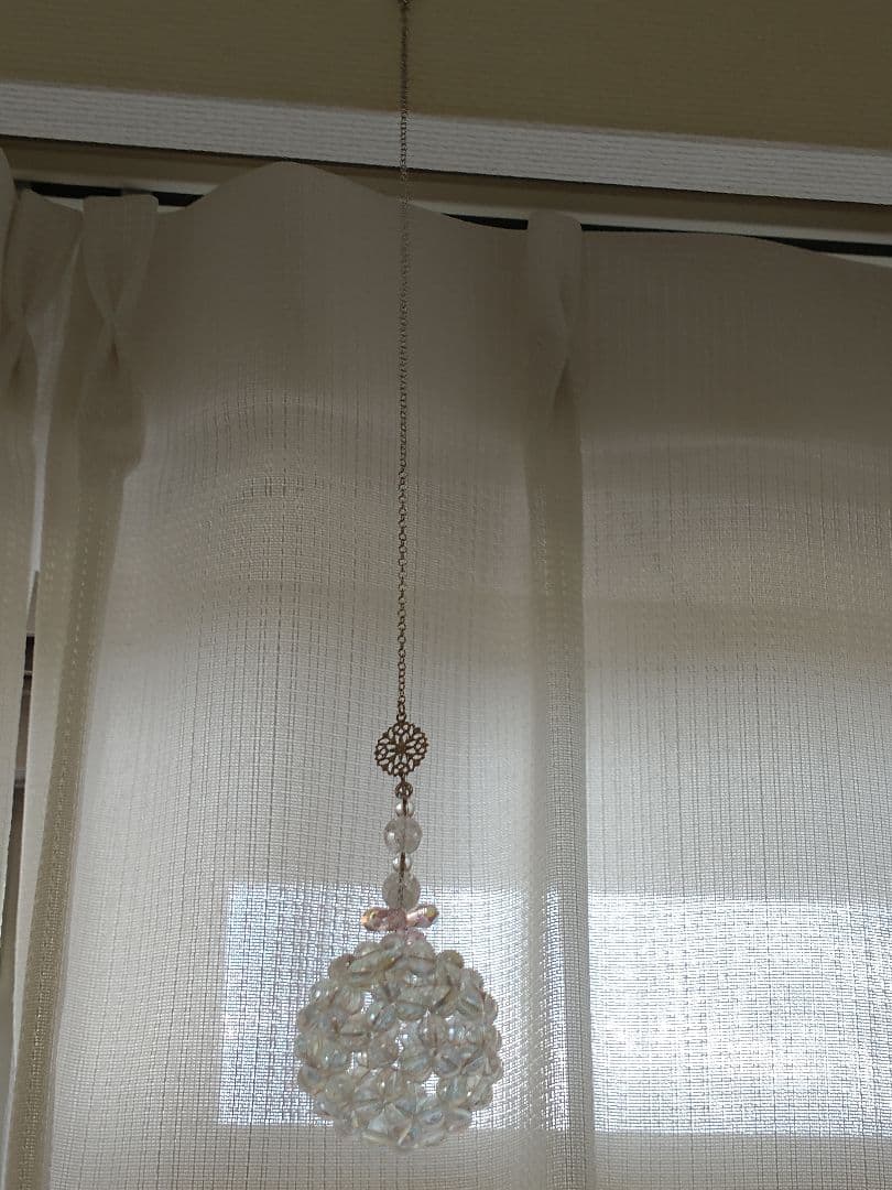 天然石水晶フラーレンキャッチャー　オーロラ６ミリ