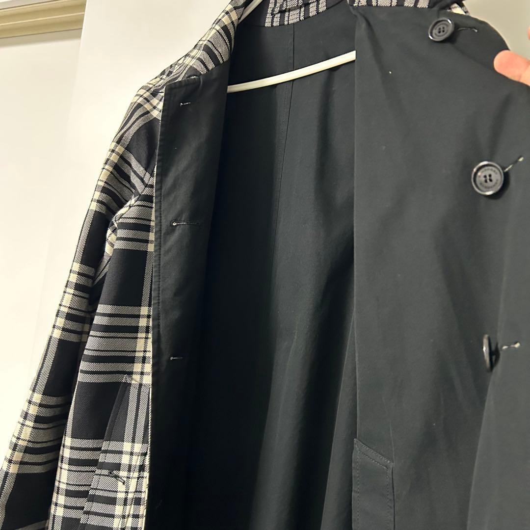 BURBERRY リバーシブル ウール カシミヤ コート