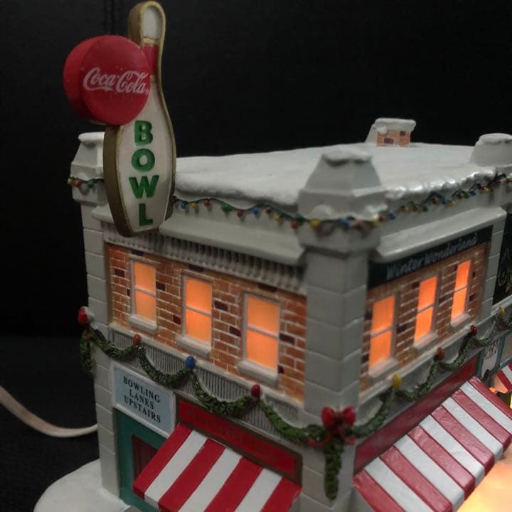未使用/ビンテージ★コカ コーラ ホリデイ ビレッジ ボウリング レーン★