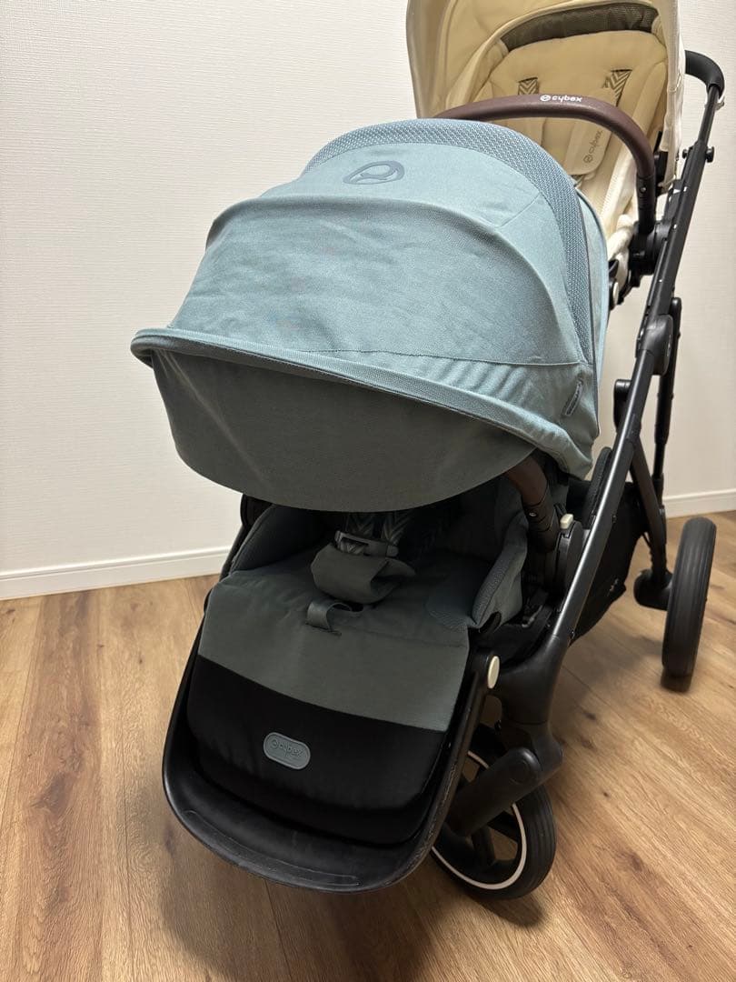 cybex サイベックス ガゼルS ベビーカー 2人乗り 中古