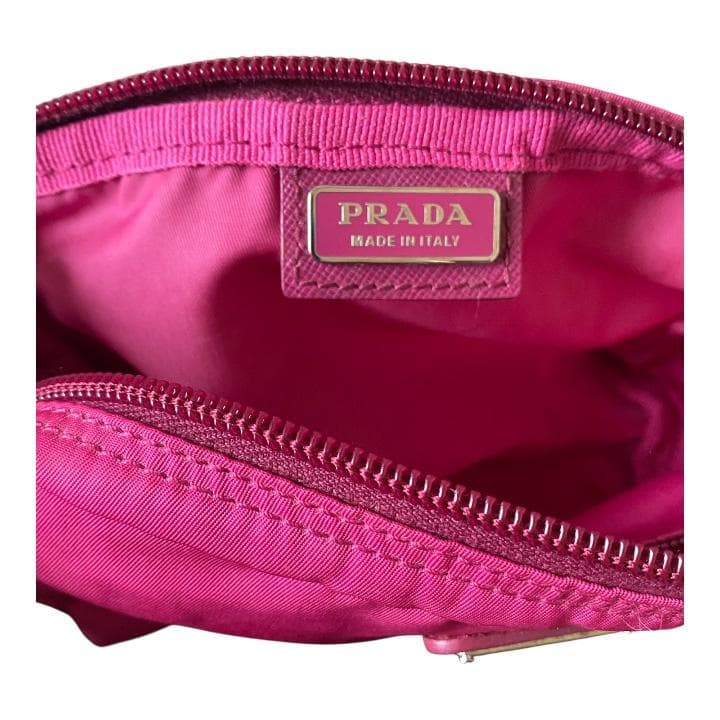 プラダ PRADA ポーチ コスメポーチ 化粧ポーチ ピンク