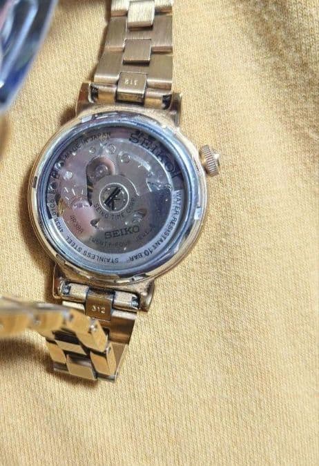海外モデル✨️オープンハート♡【SEIKO】LUKIA 裏スケ 『ルキア』