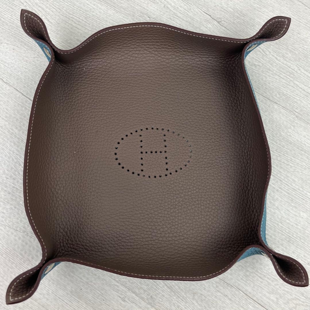 鑑定書付き✨ エルメス ヴィドポッシュ エトゥープ アクセサリートレー