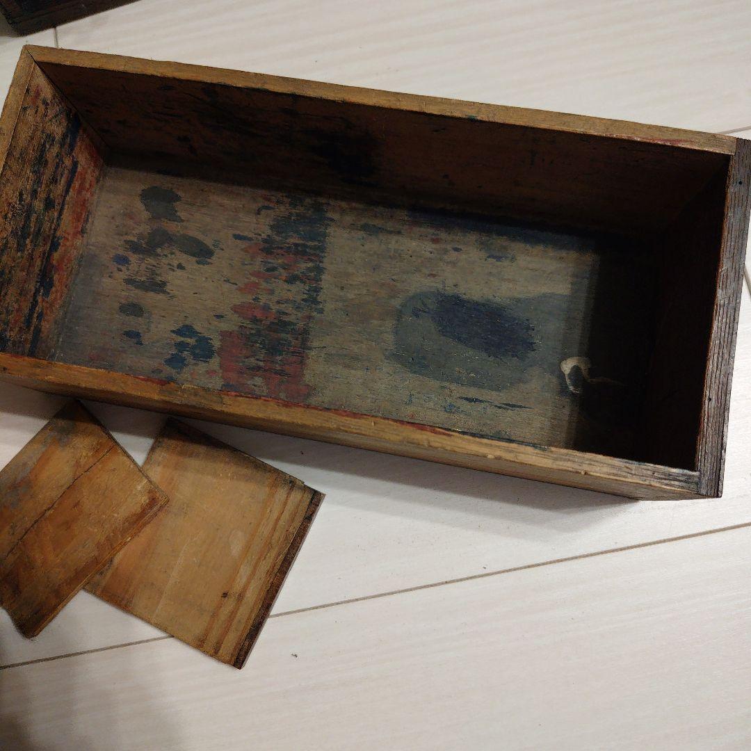 明治時代　硯箱　古道具　アンティーク