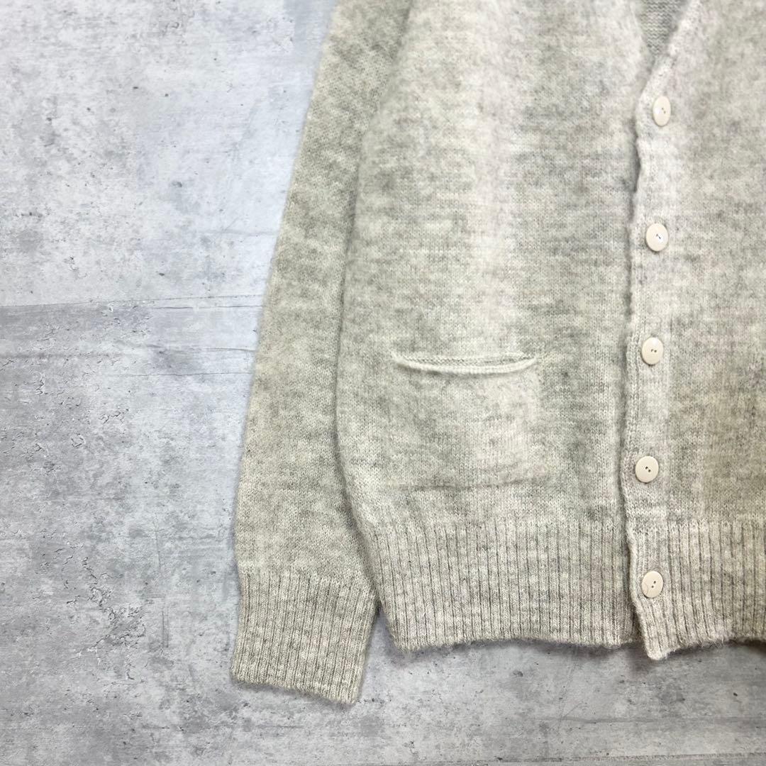 美品　J.PRESS シャギードッグ カーディガン M 日本製 ウール100%