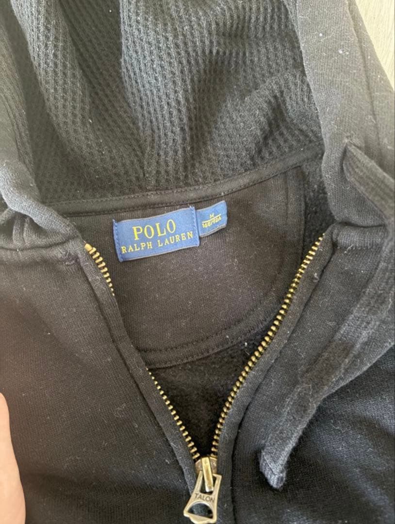 Polo Ralph Lauren 黒 フルジップパーカー