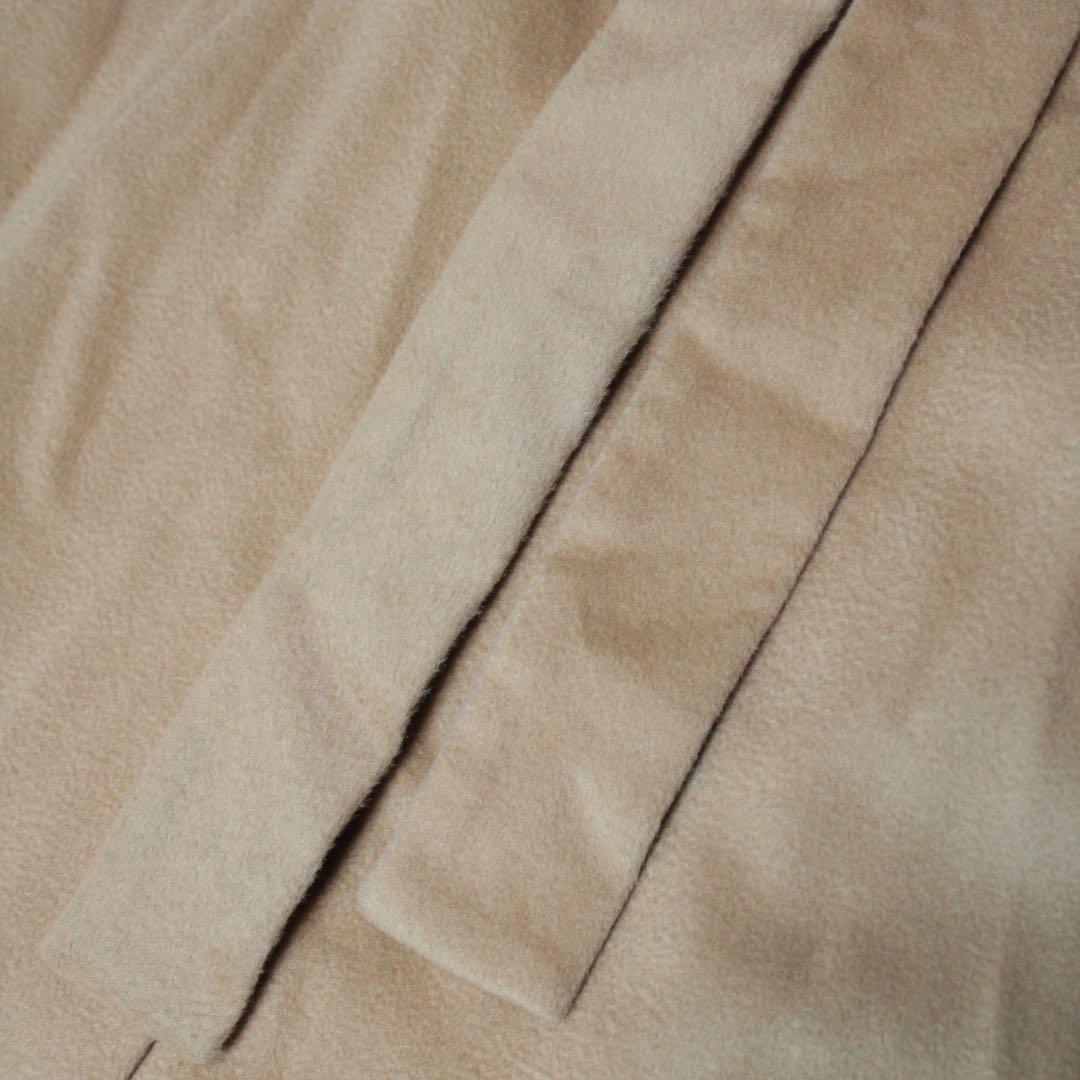 UNTITLED アンタイトル カシミヤ100% チェスターコード ベージュ M