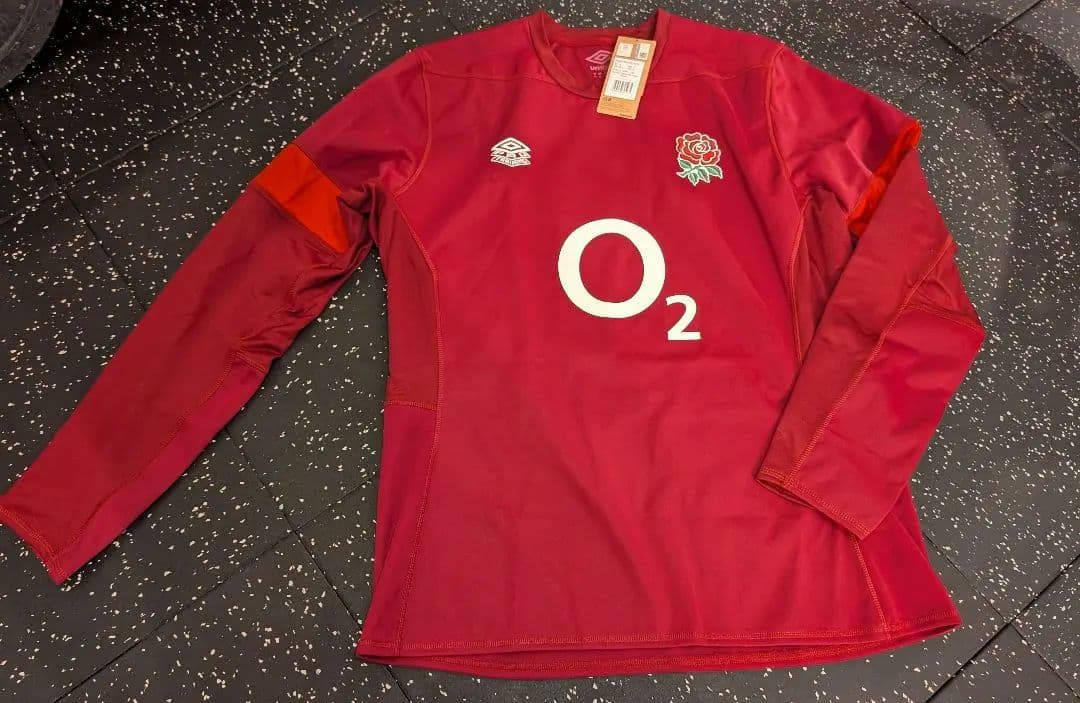 Umbro ラグビーイングランド代表　コンタクトトップ