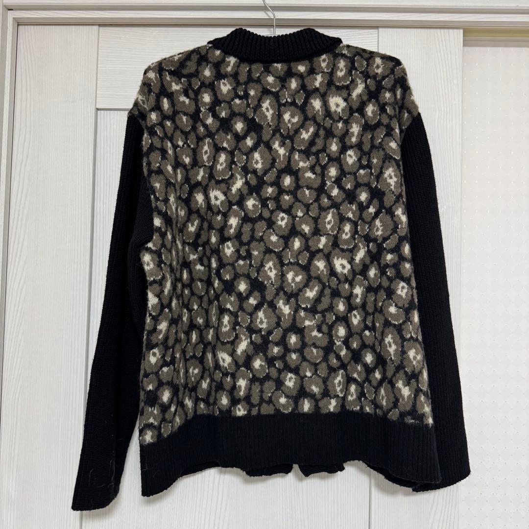 UNITED TOKYO レオパード柄カーディガン　size2