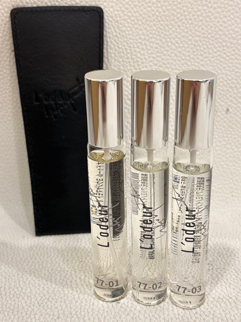 ヨウジヤマモト オドゥール オーデコロン 77-01 77-02 77-03 3