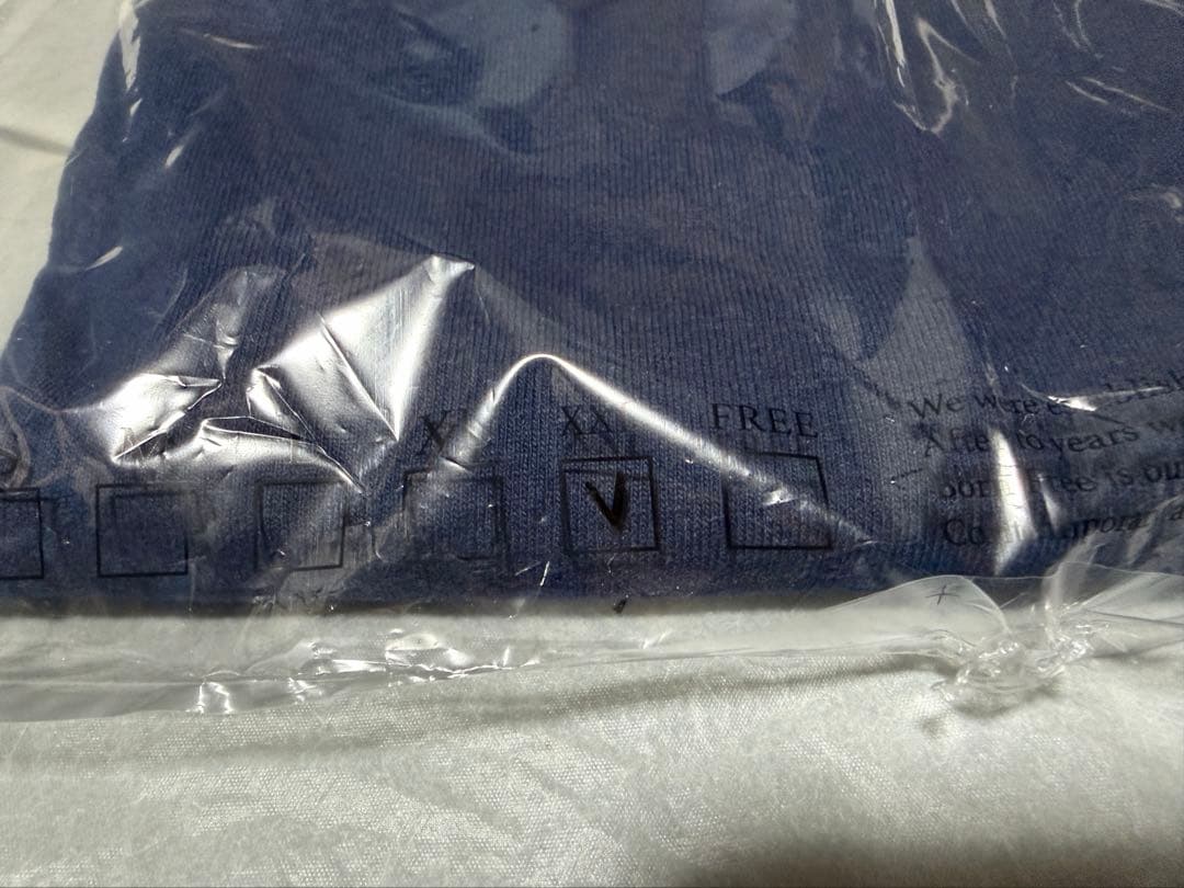 HIDE AND SEEK 西浦徹コラボ ロンT NAVY XXL