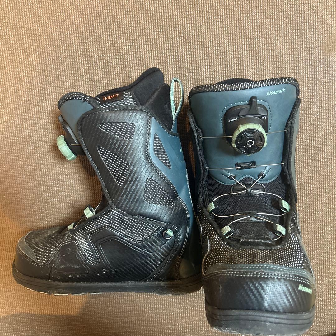 キスマーク kissmark スノーボード ブーツ 25㎝　ダイヤル式　BOA