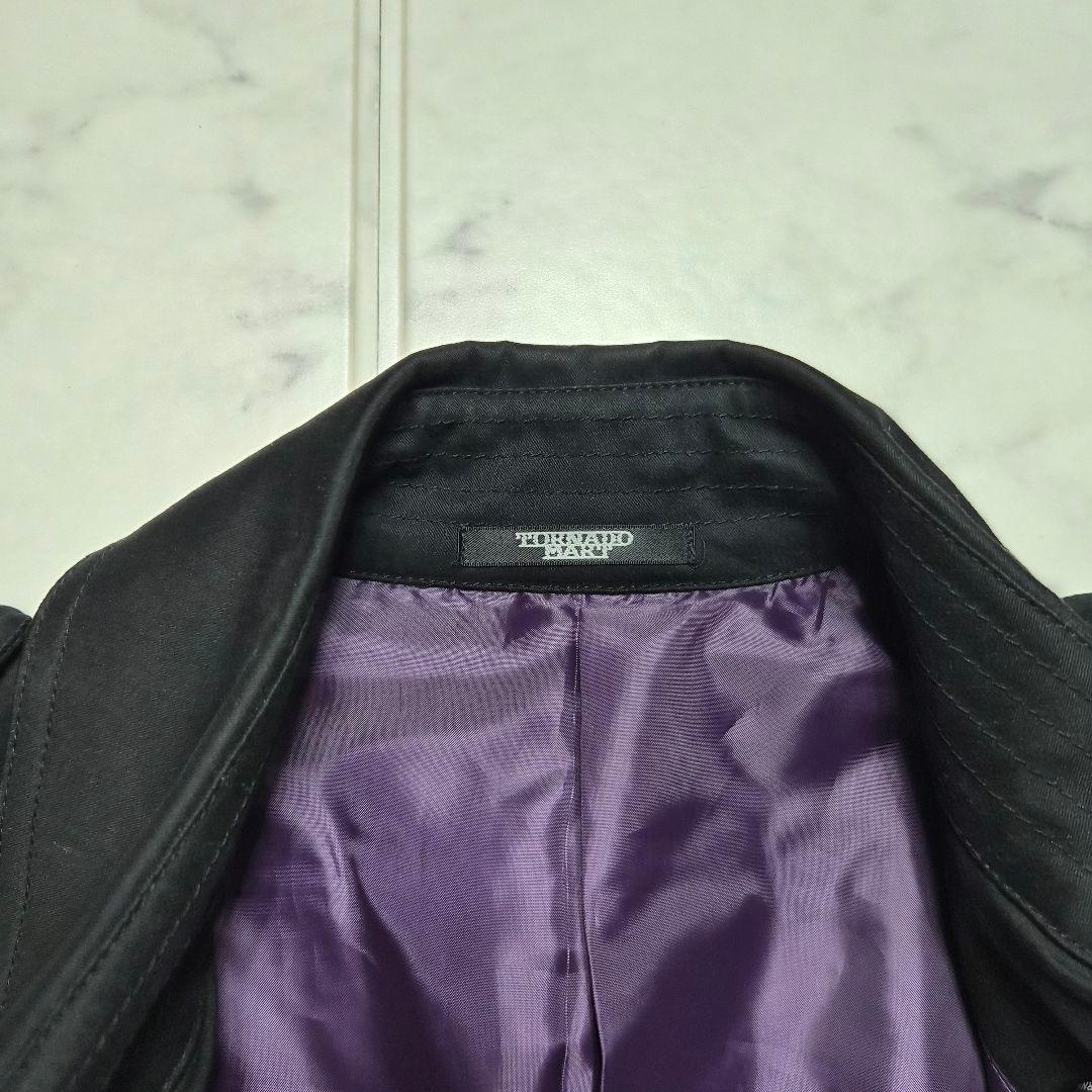 【美品】トルネードマート トレンチコート ブラック L