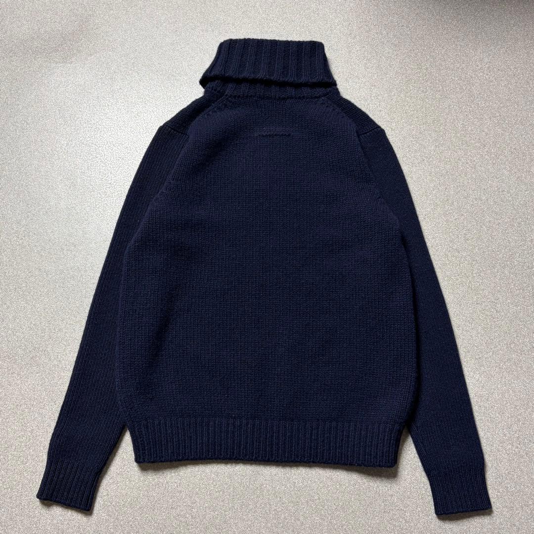 SLOANE 3G&5G ジーロンラム×カシミヤ タートルネック ニット