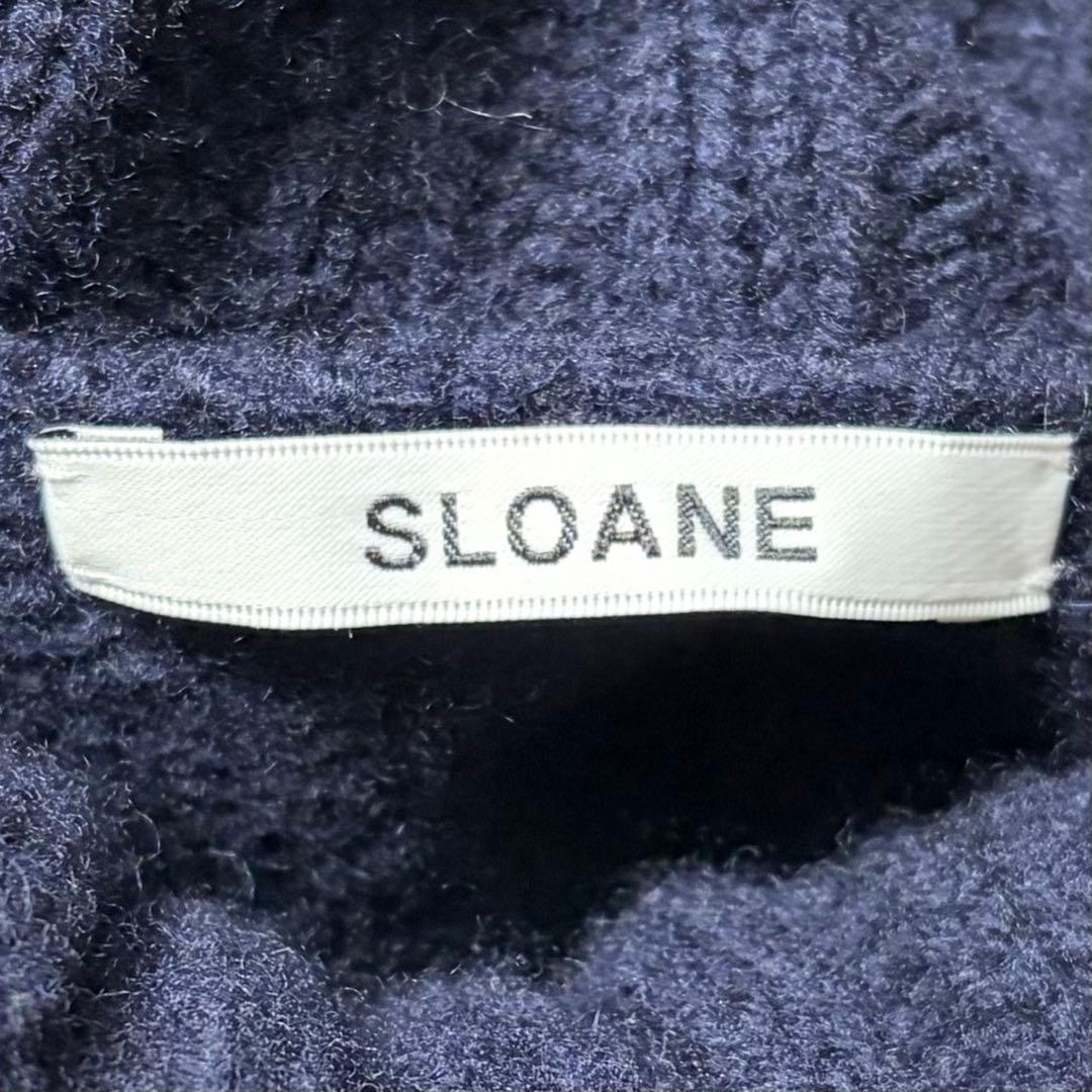 SLOANE 3G&5G ジーロンラム×カシミヤ タートルネック ニット