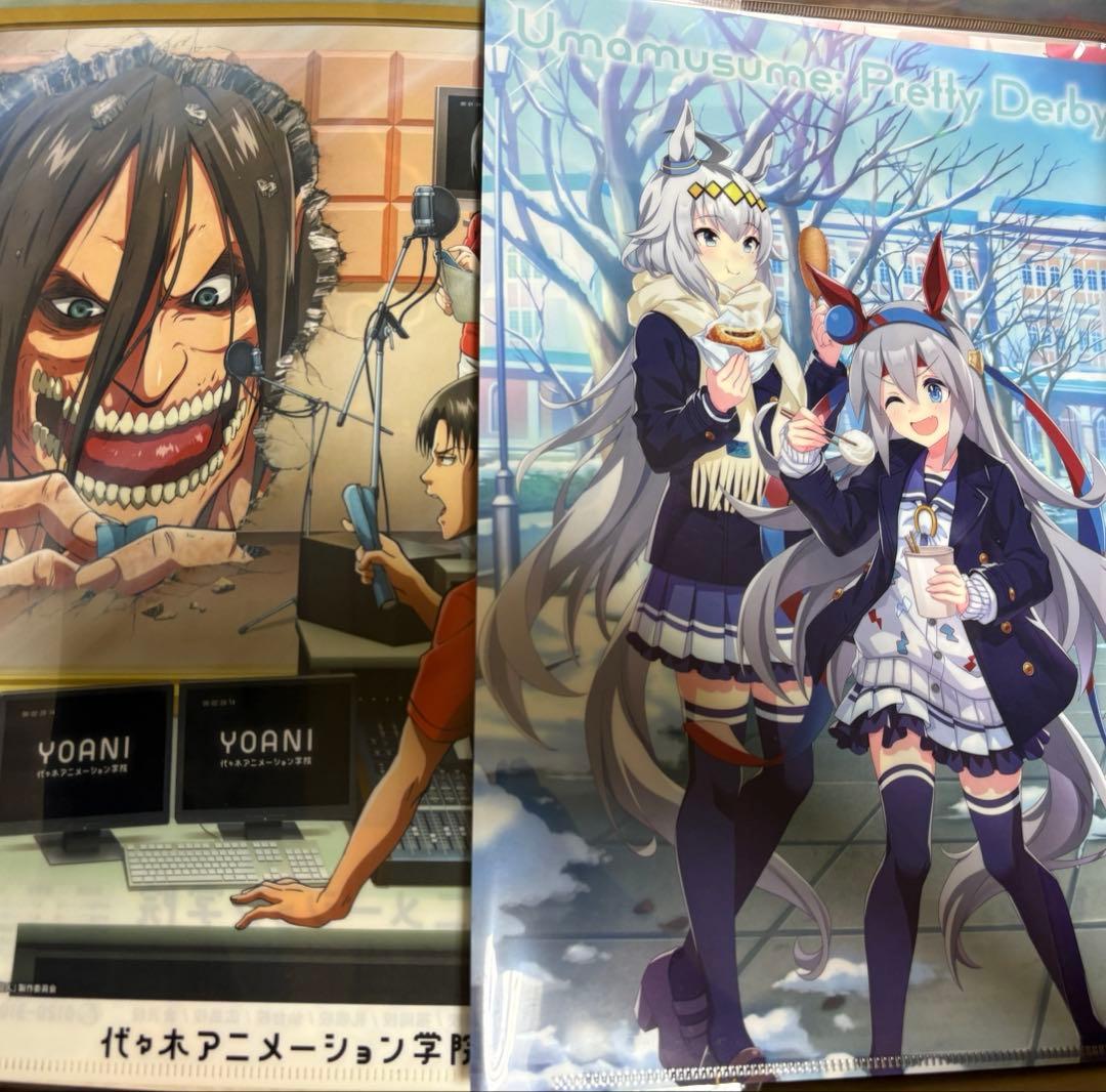 アニメ アニメグッズ キャラクターグッズ まとめ売り 大量 クリアファイル ②