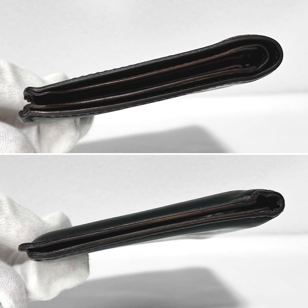 GANZO ガンゾ 2つ折り財布 SHELLCORDOVAN2 純札入れ