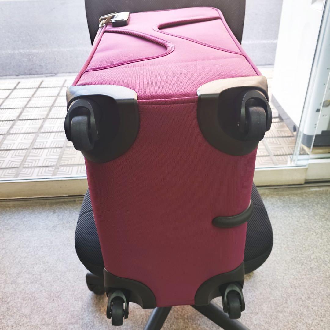 AMERICAN TOURISTER パープル キャリーカート