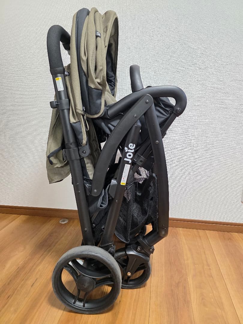【美品】Joie（ジョイー）双子用ベビーカー エヴァライトデュオ　オリーブ
