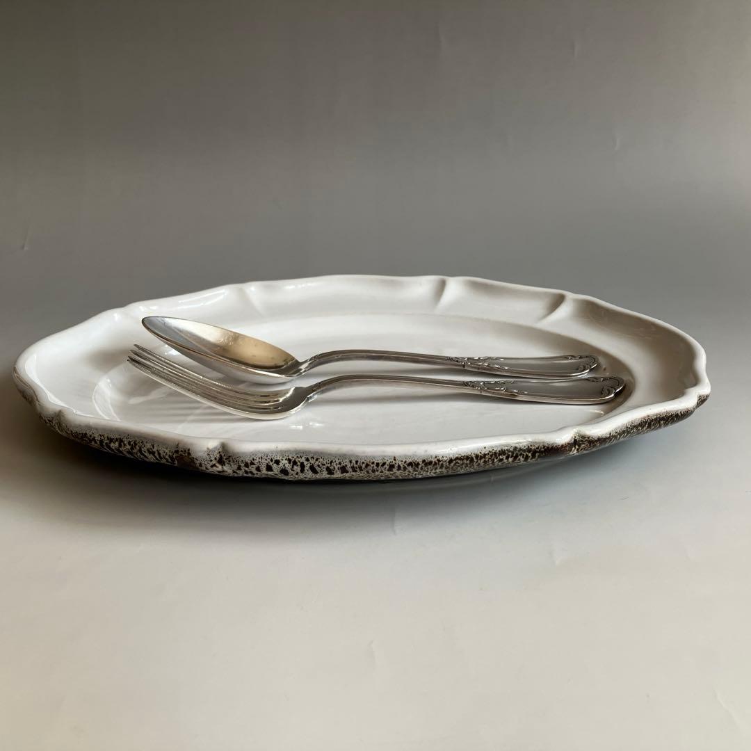 レア　天使のカトラリー　シルバープレート　フランス　アンティーク　刻印あり