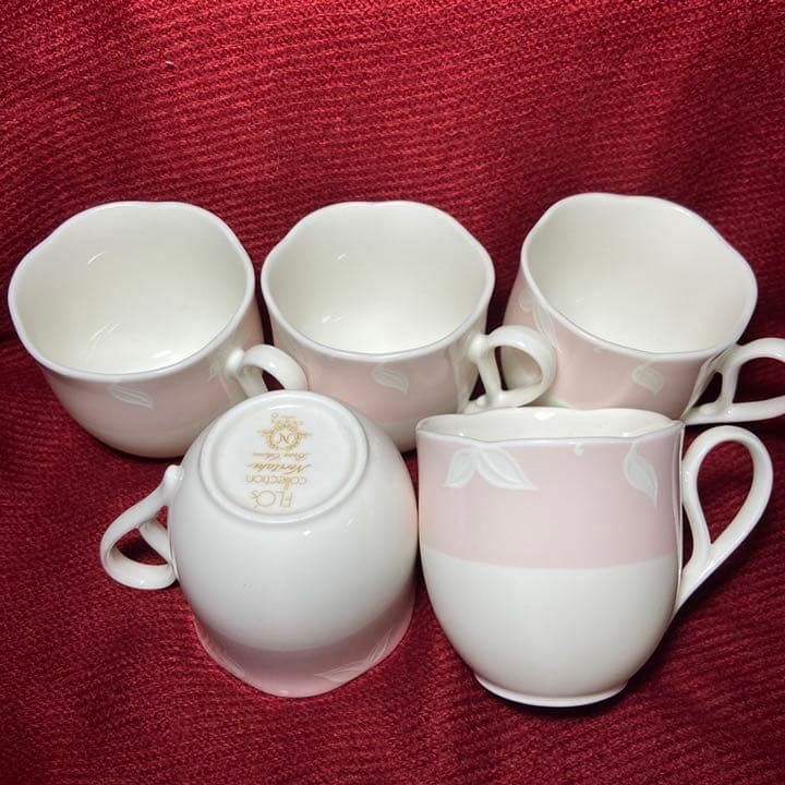 Noritake FLO'sコレクション　カップ＆ソーサー、ケーキ皿5セット