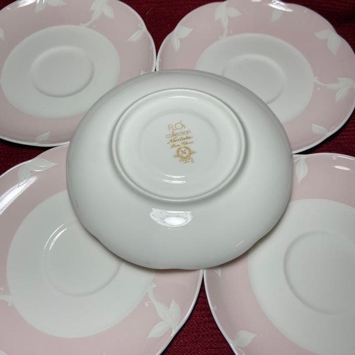 Noritake FLO'sコレクション　カップ＆ソーサー、ケーキ皿5セット