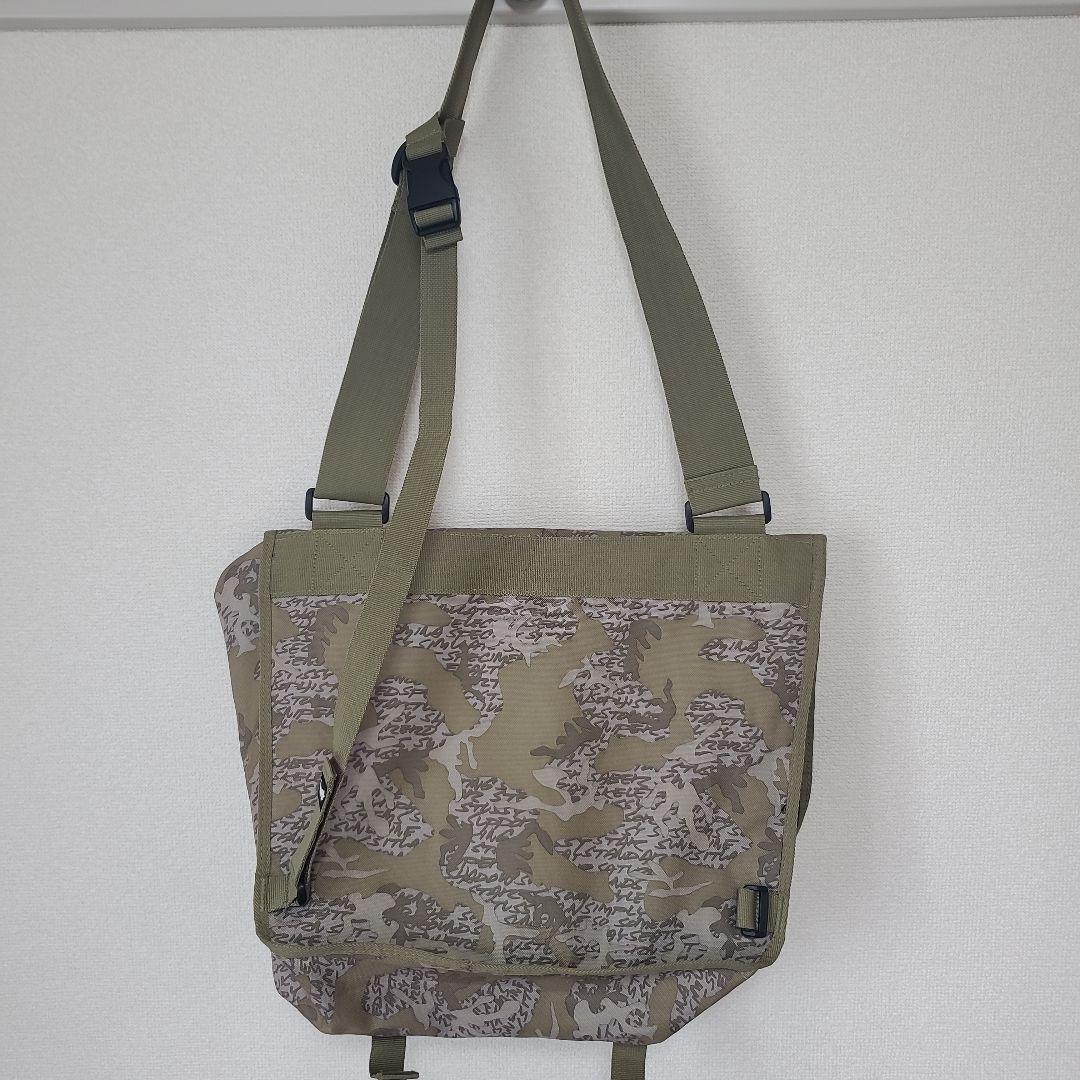 ラ*テ様 OLD STUSSY FUTURA Design カモフラ メッセンジ