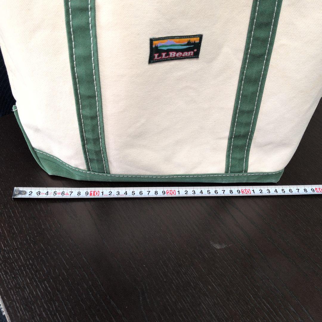 レア品　USA製 LLBEANトートバッグ カタディンタグ　山タグ　サイズ中型