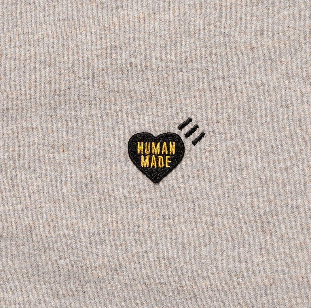 HUMANMADE SWEAT CARDIGANグレー ジップアップ XLサイズ