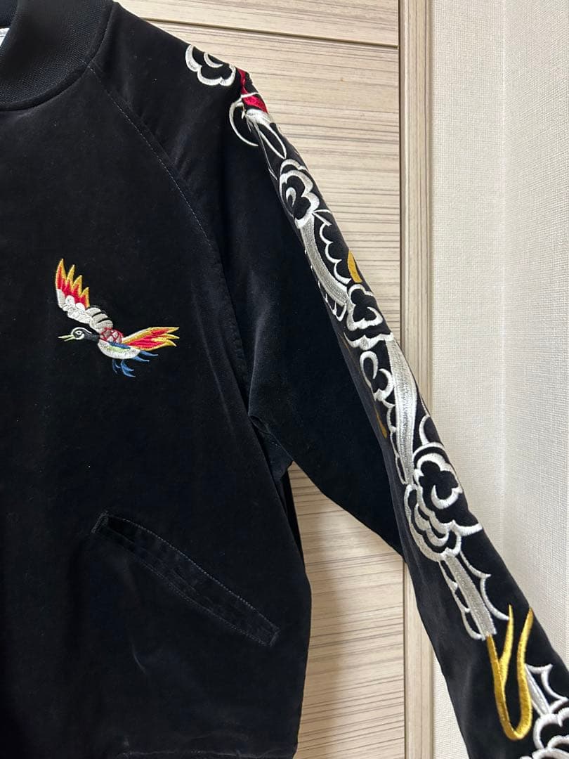 最終値下げHYO-HYO 別注 24AW ベロアスーベニアジャケット スカジャン