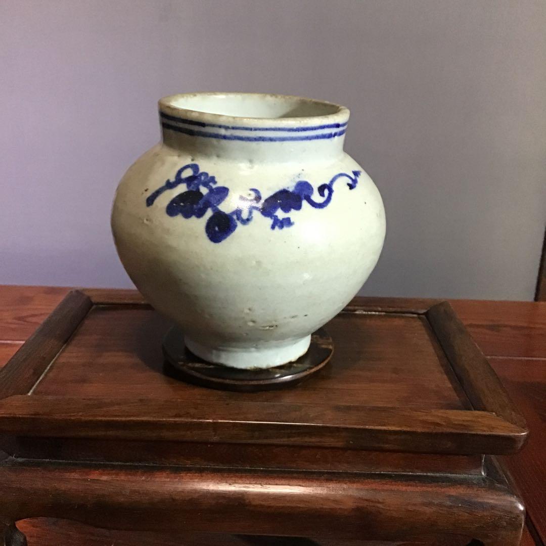 李朝　小壺　No55