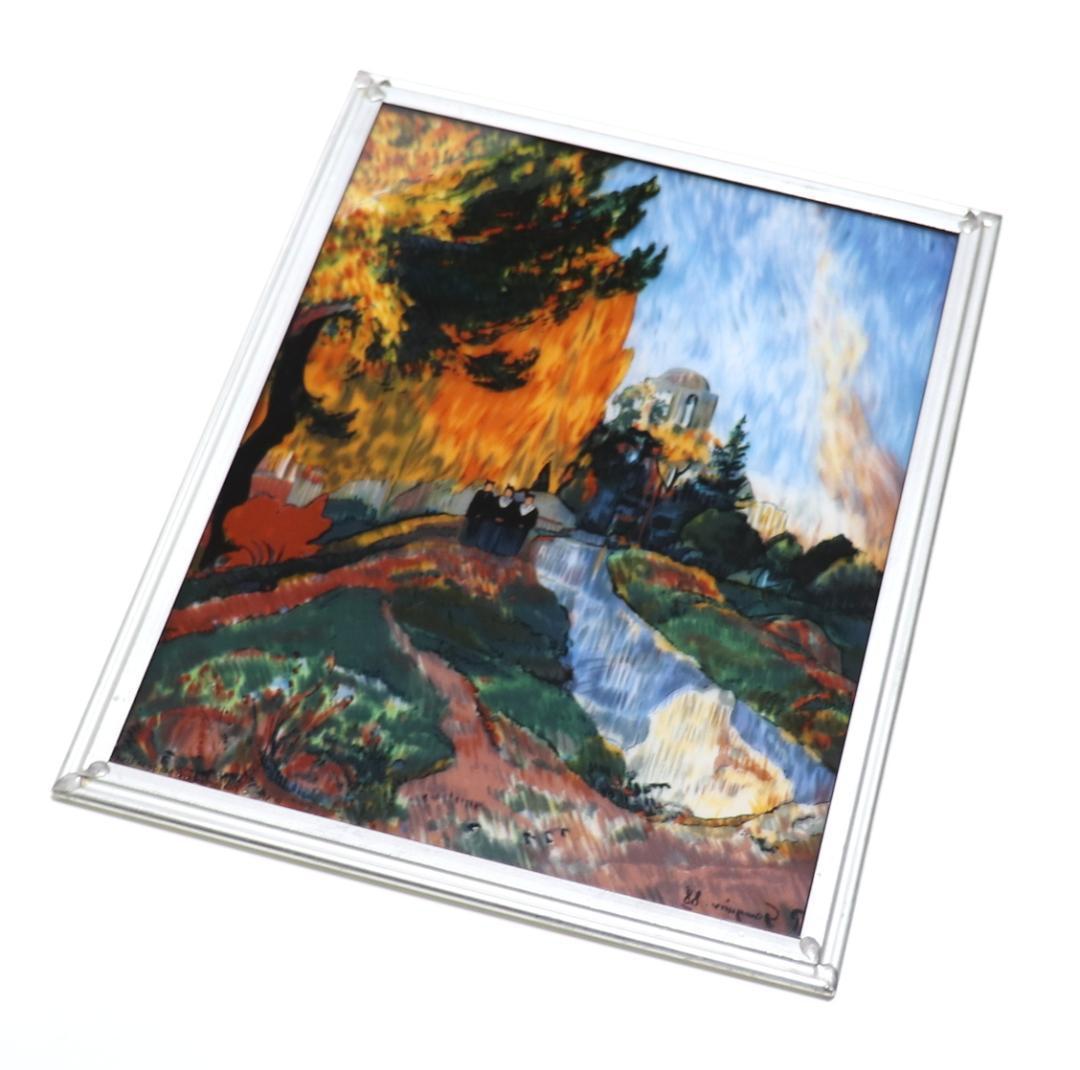 ポール・ゴーギャン ヴィンテージステンドグラス アルルのアリスカンオルセー美術館