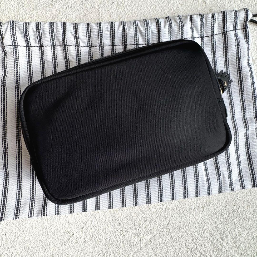 新品 アニヤハインドマーチ IMPORTANT THINGS ポーチ ブラック