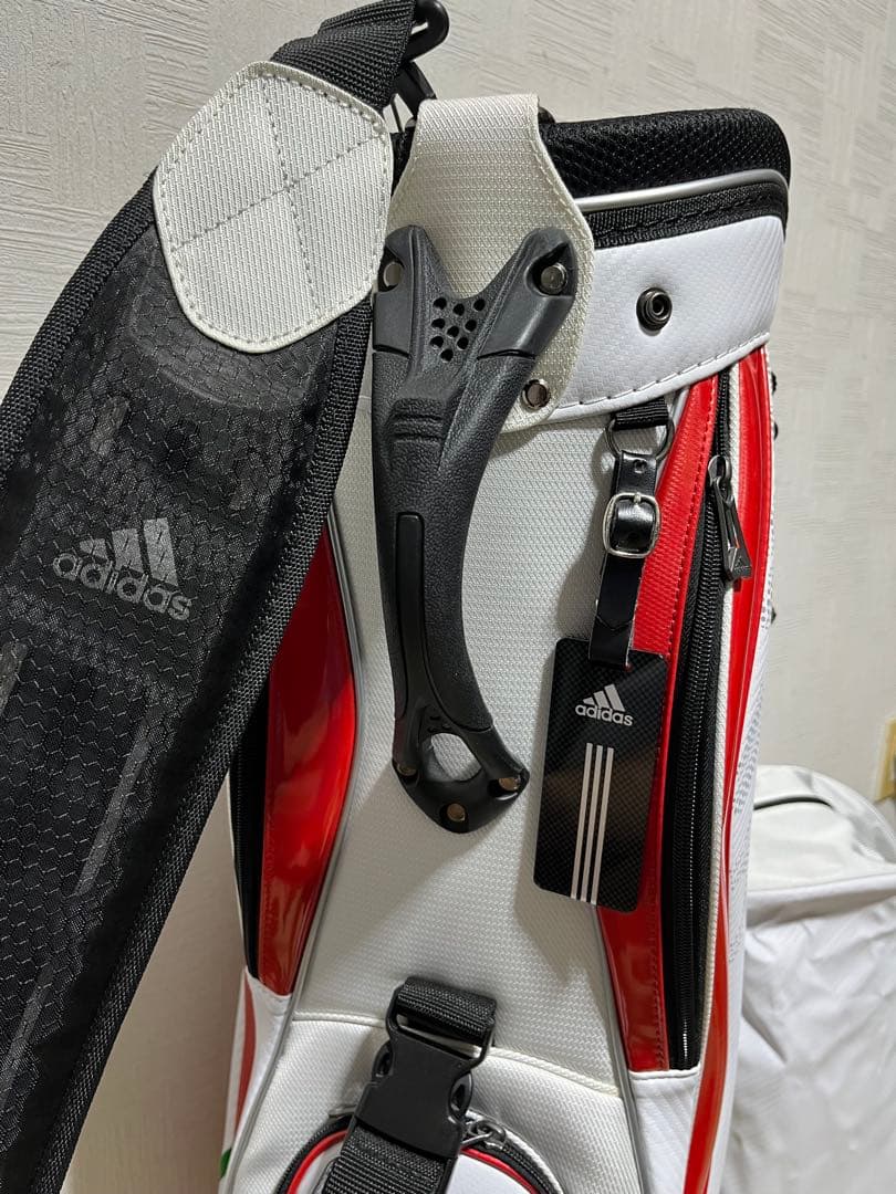 美品！アディダス adidas AWR91 キャディバッグ 9.5型47インチ可
