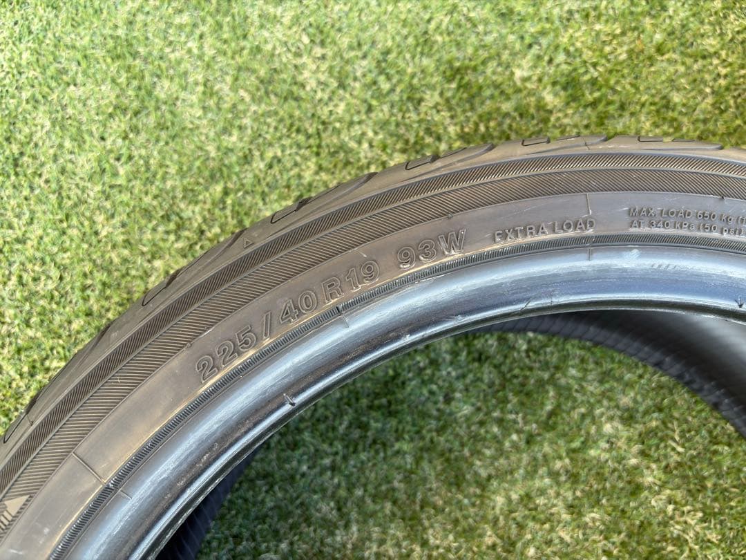 (中古品) YokohamaAVID ENVigor 225/40R19 4本