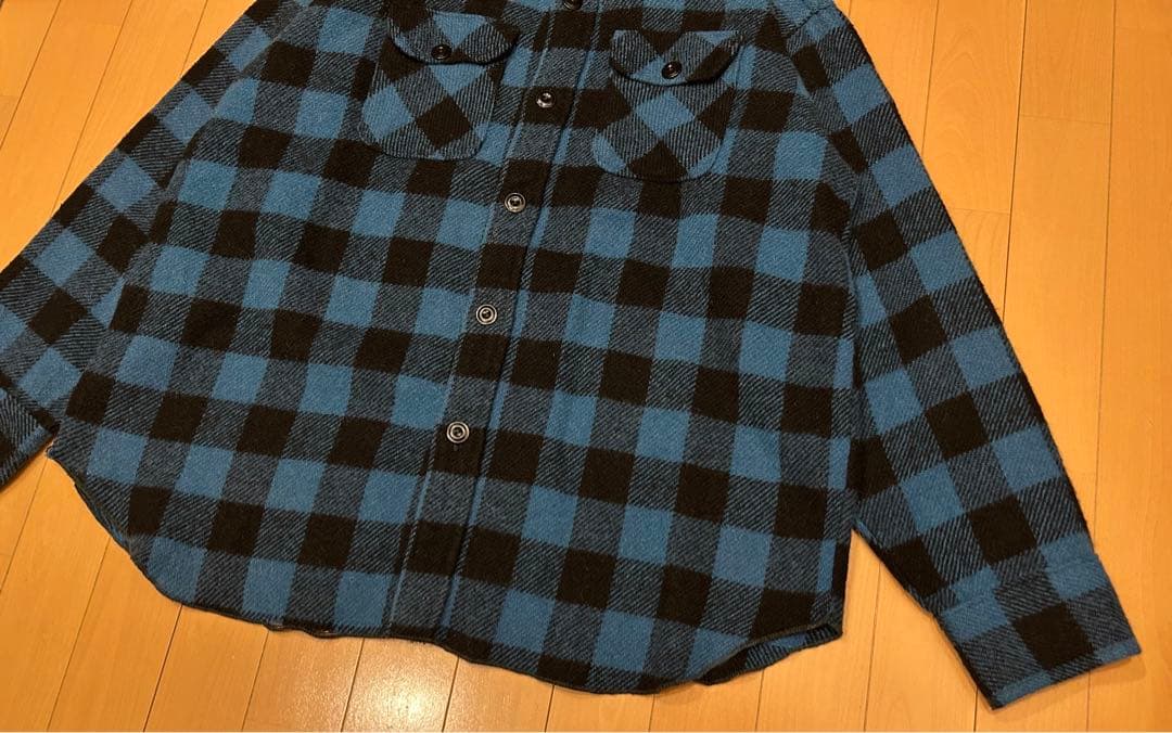 トップス Vintage CHILL CHASER Wool Check Shirts