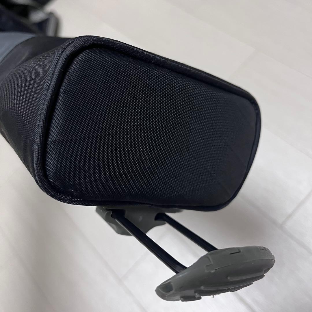 【超美品】BRIEFING GOLFセルフスタンドキャリー黒カーキ