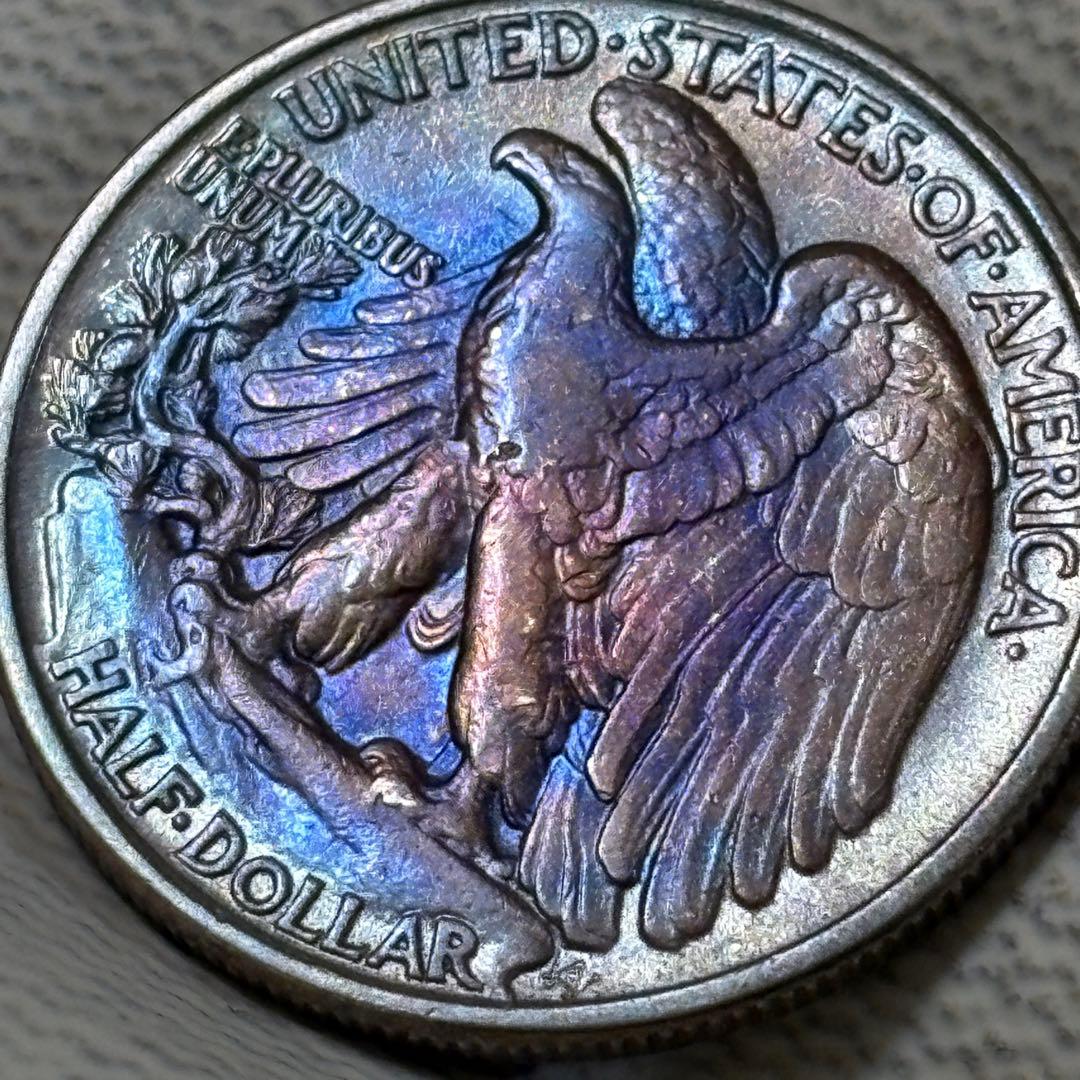 1943年 ウォーキングリバティ銀貨