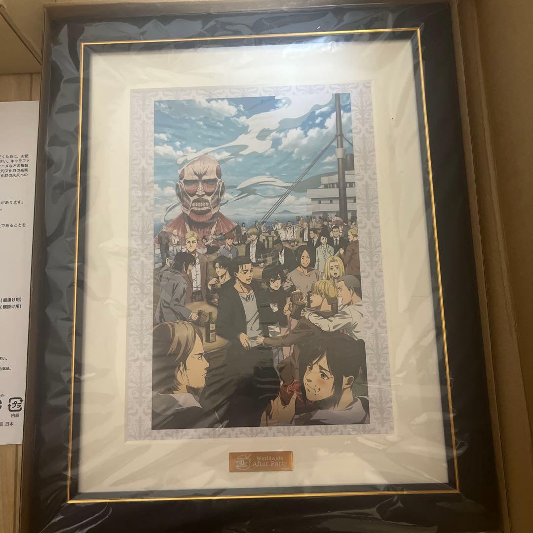 進撃の巨人　キャラファイングラフ　ワールドワイドアフターパーティー