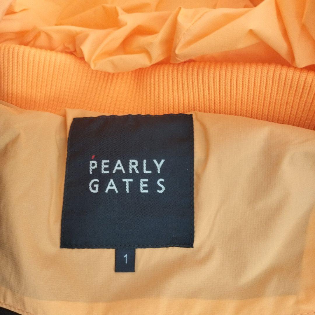 PEARLY GATES ストレッチダウンジャケット オレンジ1