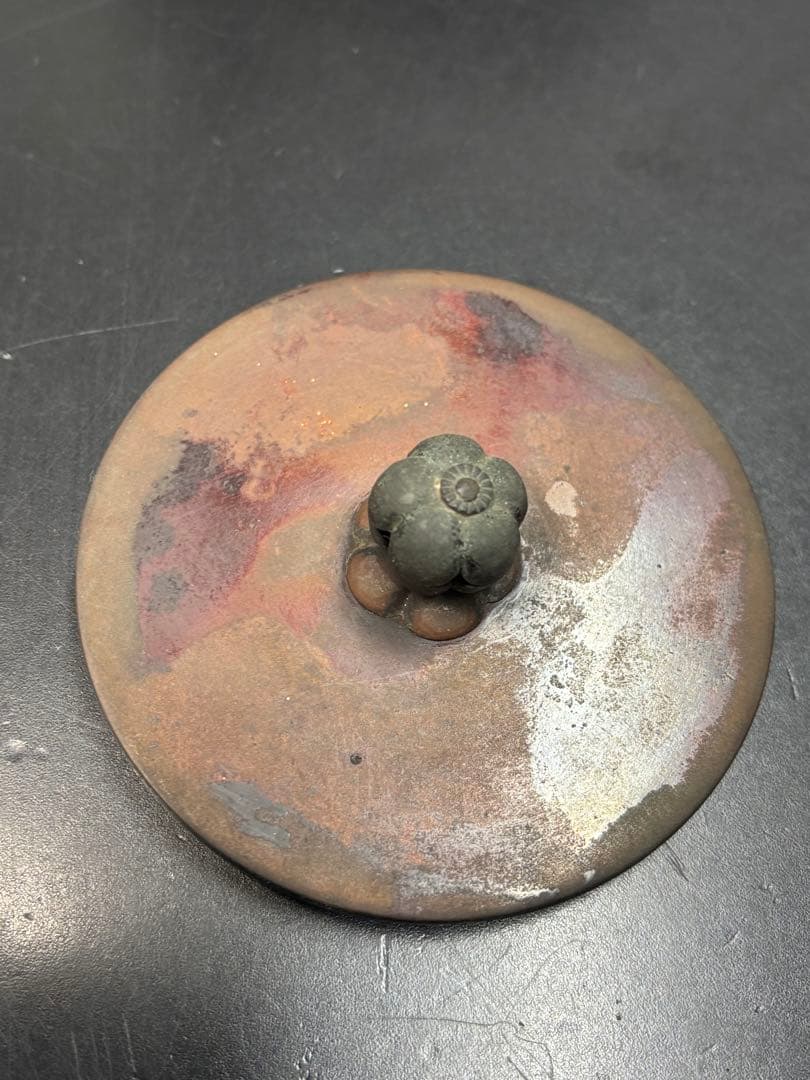 龍文堂造 鉄瓶 鉄製 丸型鉄瓶 急須 工芸品 金属工芸 骨董品