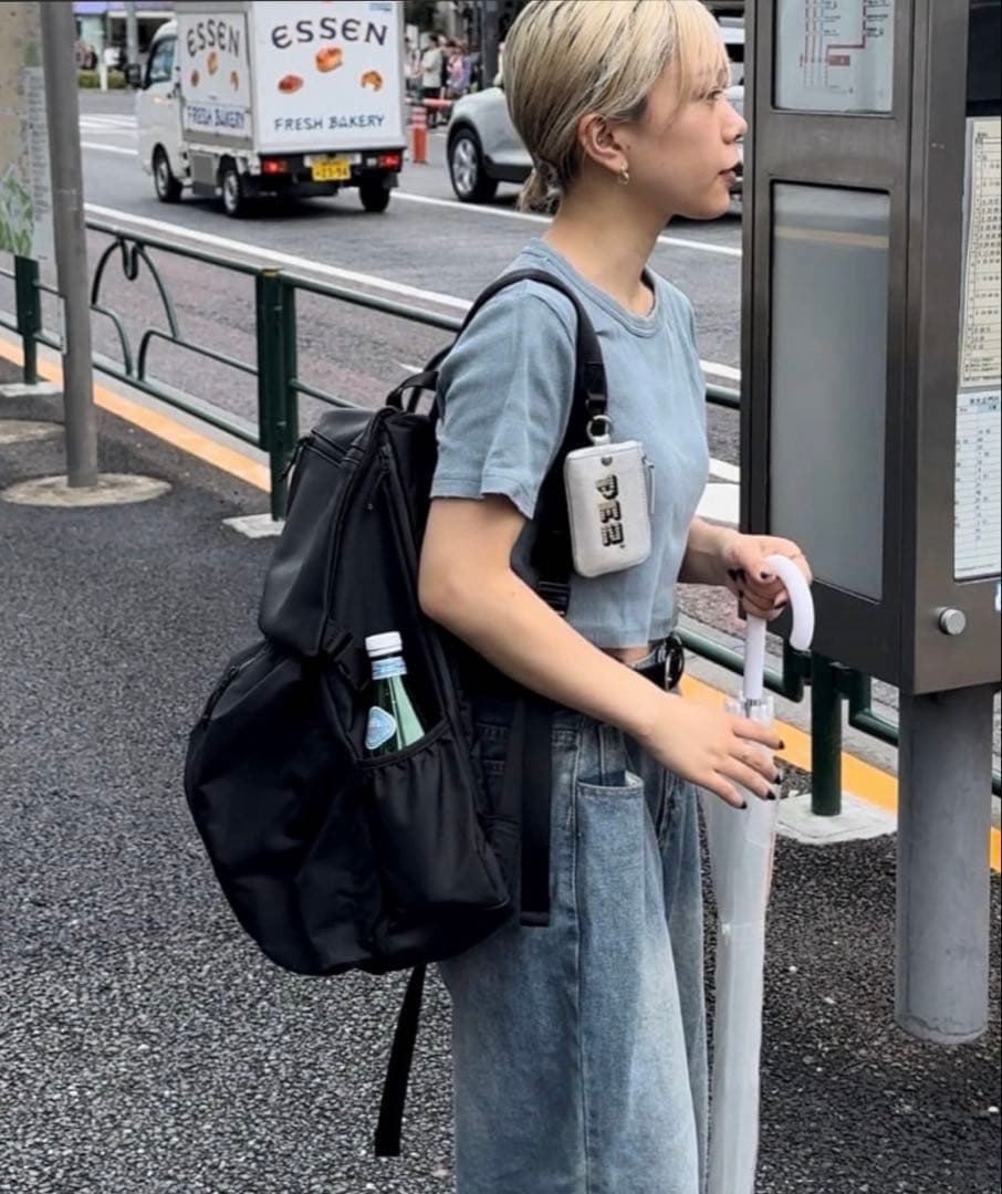 BURLAP OUTFITTER×ear 撥水レザーコンビライトリュック
