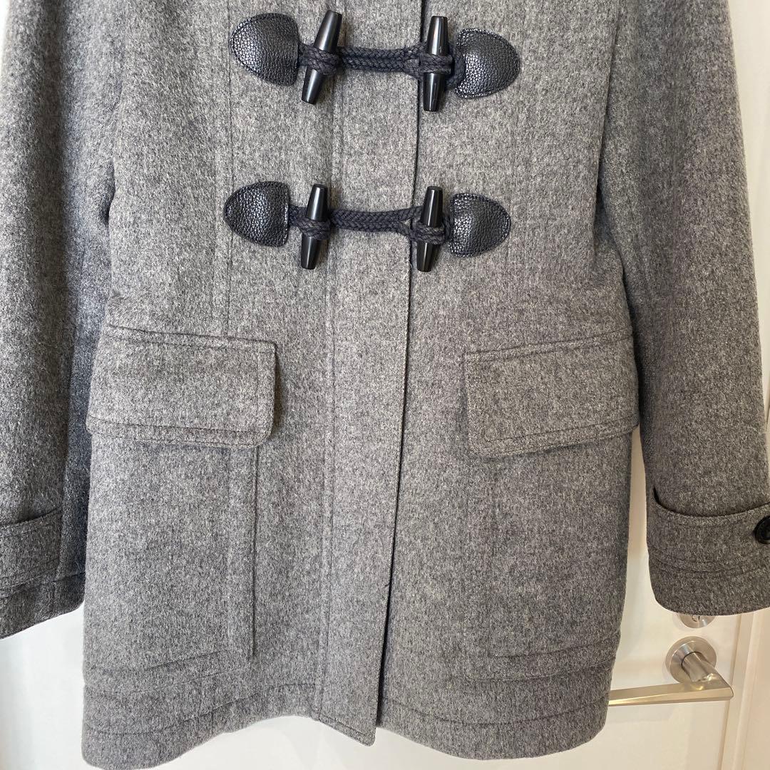 【BURBERRY BRIT】ダッフルコート 36 グレー