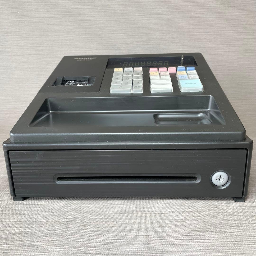 美品✨シャープ レジスター XE-A147 PC連携売上管理可能 送料無料 匿名