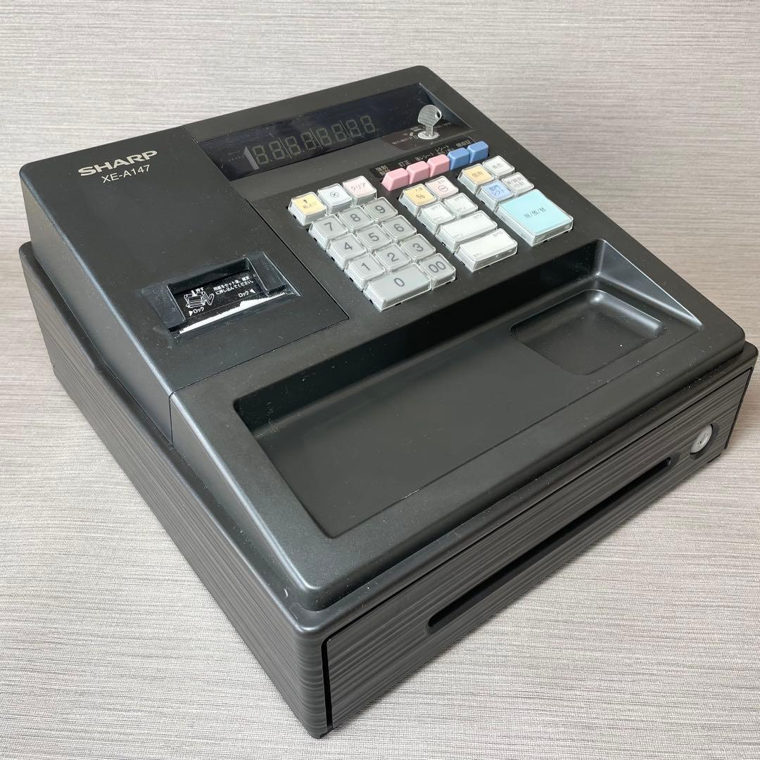 美品✨シャープ レジスター XE-A147 PC連携売上管理可能 送料無料 匿名