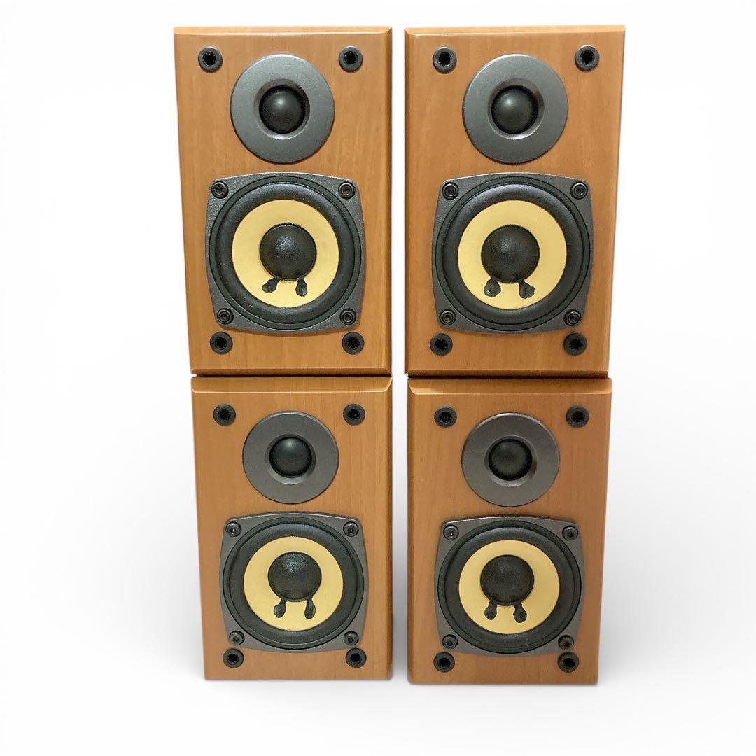 美品　定価4.4万　5.1chスピーカー ホームシアターセット　DENON 木目