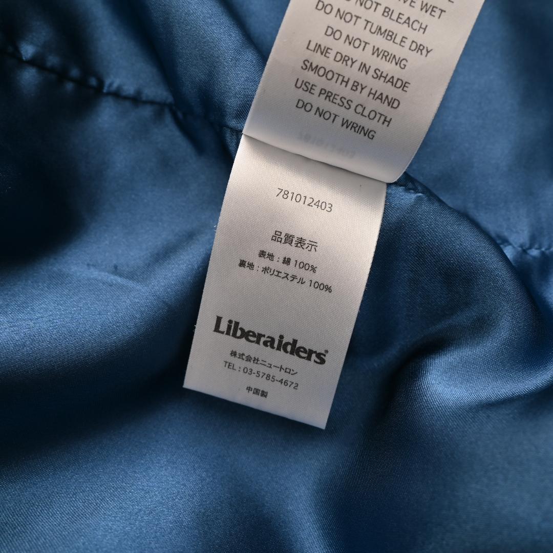 あ*様 Liberaiders レべレイダース 長袖 チェック シャツ M ブル