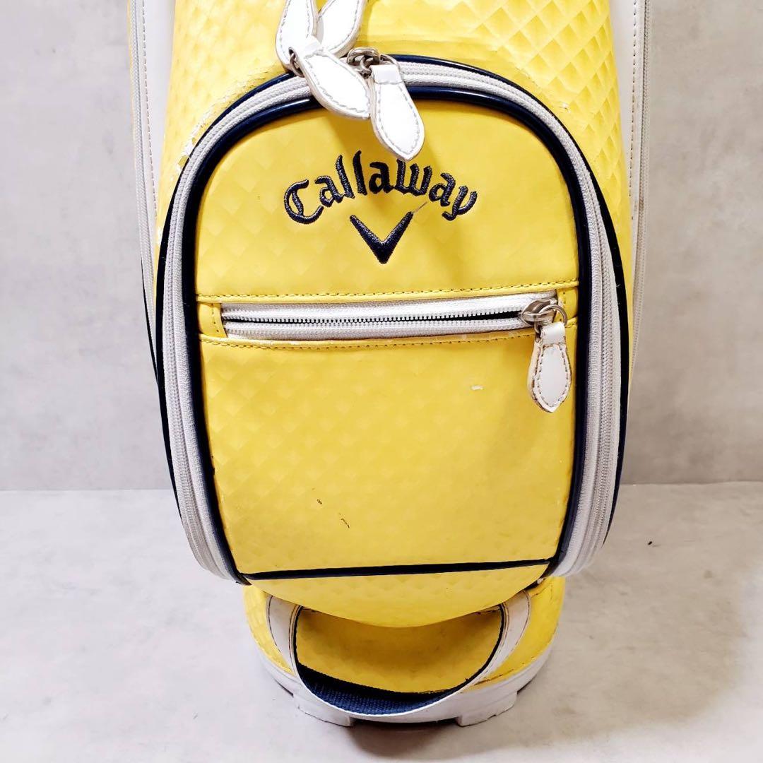 キャロウェイ 82 California ゴルフバッグ キャディバッグ イエロー