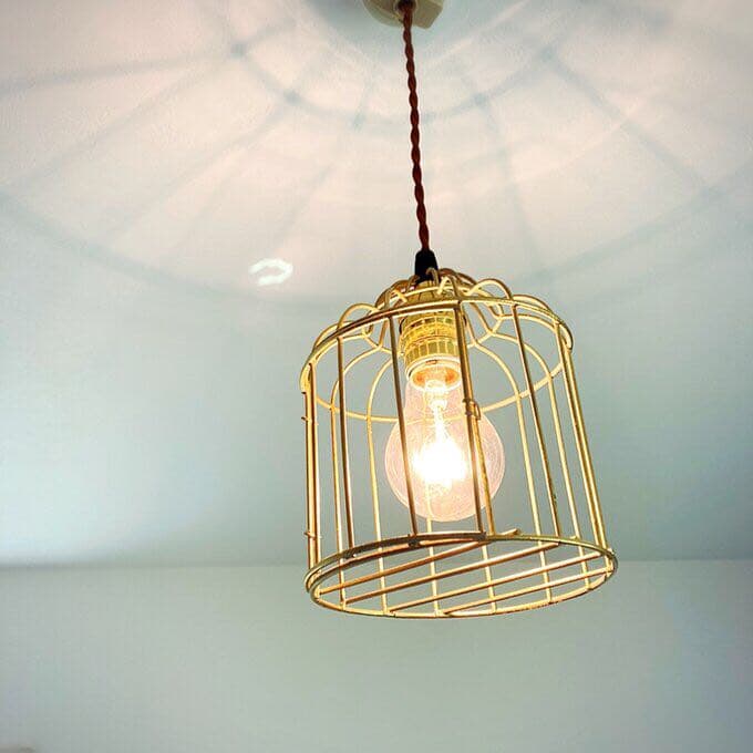 アンティーク鳥かご風　照明   　ペンダントライトモダン