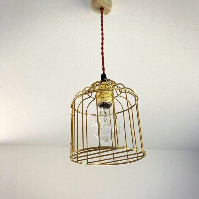 アンティーク鳥かご風　照明   　ペンダントライトモダン